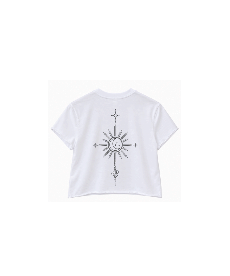 Starseed Crop Tee — White