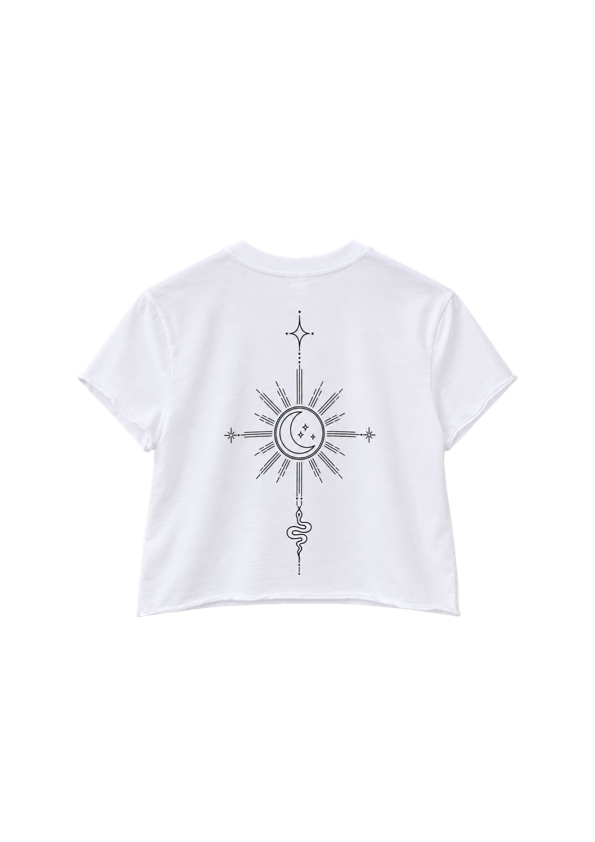Starseed Crop Tee — White