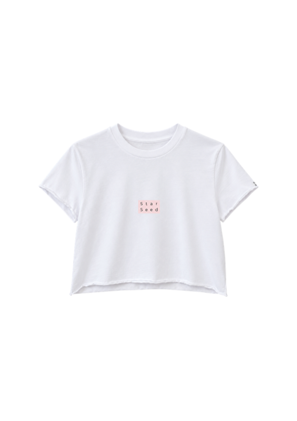 Starseed Crop Tee — White